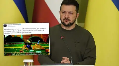Zełenski, hotel i kasyno na Cyprze. Rosyjska propaganda tworzy napięcia dyplomatyczne