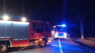 23-letni pieszy został potrącony przez ciężarówkę (woj. opolskie)