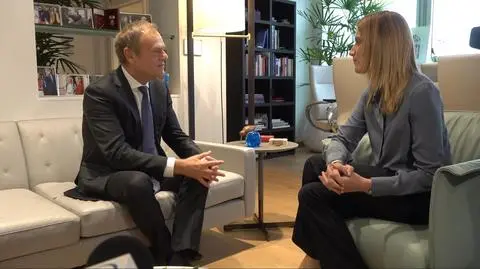 Donald Tusk spotkał się w Brukseli z szefową Parlamentu Europejskiego Robertą Metsolą