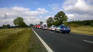 Wypadek pod Trzebnicą