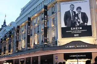 Sklep stacjonarny Shein w Paryżu