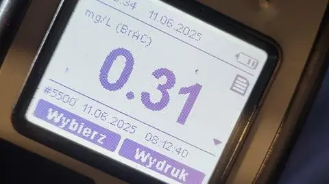 Stargard. Pijany ojciec wiózł do szkoły dzieci