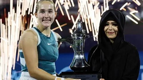 Najmłodsza w historii. Andriejewa podbiła Dubaj 