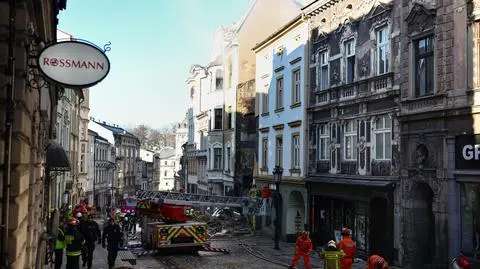 Runęła kamienica w centrum Cieszyna
