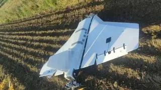 Dron znaleziony pod Opocznem