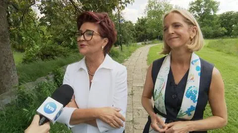 Jolanta Kwaśniewska i Małgorzata Trzaskowska