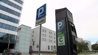 Strefa płatnego parkowania w Krakowie