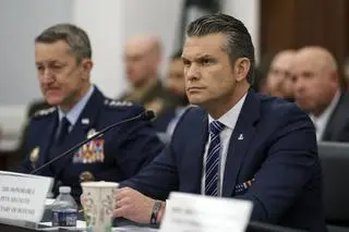 Szef Pentagonu Pete Hegseth