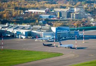 Kilkunastogodzinny paraliż lotniska w Wilnie