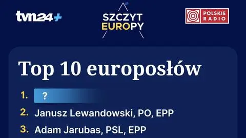 Top 10 polskich europosłów