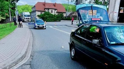 Śmiertelne potrącenie na pasach w Złotym Stoku