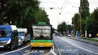 Dzięki buspasom autobusy nie stoją w korkach