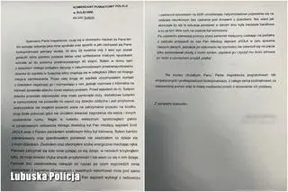 Tata 3-latka przesłał list do komendy