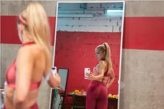 Magdalena Koleśnik w filmie "Sweat" Magnusa von Horna