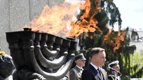Zaatakowali nas Żydzi i polscy bandyci. Prezydent cytuje kata getta