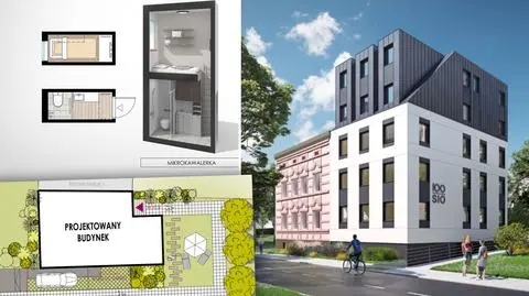 Projekt budynku przy ulicy Modrzejewskiej w Koszalinie