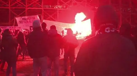 Incydent pod Jasną Górą podczas pielgrzymki kibiców