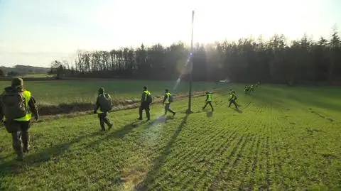 Rosyjska rakieta nad terytorium Polski. Drugi dzień poszukiwań. Relacja Jana Piotrowskiego 