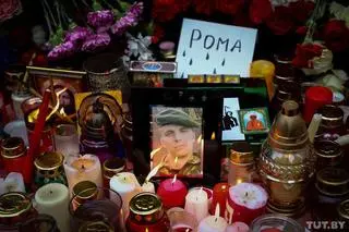 Miejsce, gdzie został pobity Raman Bandarenka 