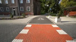 Droga rowerowa w mieście