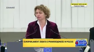 Spór polskich deputowanych podczas debaty w Strasburgu