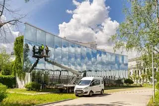 Do pokrycia było 300 metrów kwadratowych powierzchni