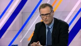 Paweł Wojciechowski w studiu TVN24