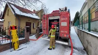 Tragiczny pożar w Tomaszowie Mazowieckim. Nie żyje 75-latek