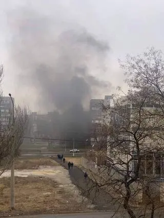 Mariupol jest oblężony przez rosyjskie wojska