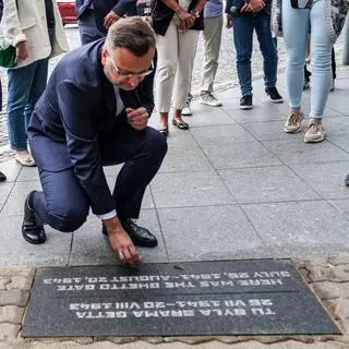 Wiceprezydent Rafał Rudnicki powiedział, że Żydzi przez dziesiątki i setki lat tworzyli Białystok 