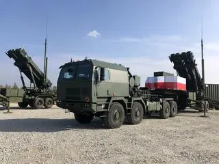 Polska wyrzutnia systemu Patriot