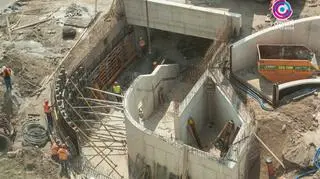 Budowanie przejścia podziemnego