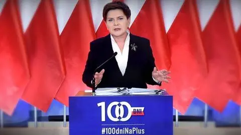 26.02.2016 | Beata Szydło chwali się sukcesami swojego rządu. Opozycja: nie takie były obietnice i to nie jej rząd
