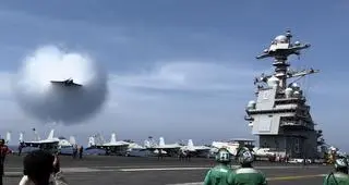 USA wysyłają grupę uderzeniową z lotniskowcem na czele w rejon wschodniego Morza Śródziemnego