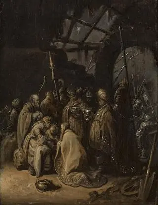 "The Adoration of the Kings", Rembrandt van Rijn
