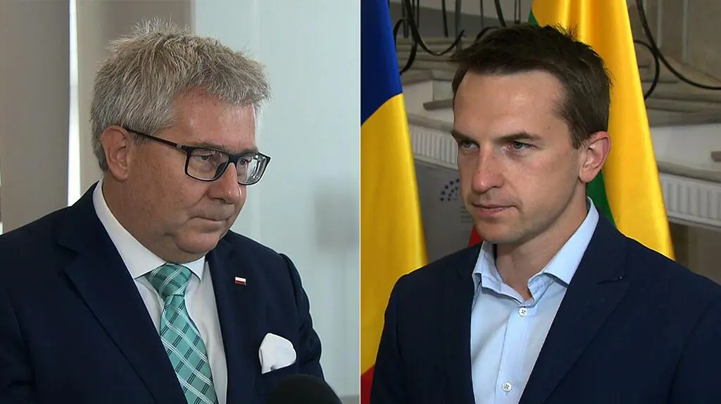 Adam Szłapka i Ryszard Czarnecki komentują wypowiedź Piontkowskiego