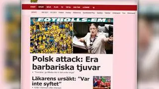 Artykuł o Krystynie Pawłowicz w "Aftonbladet"