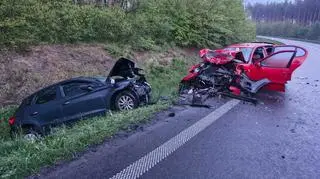Czołówka na obwodnicy Mielca, zginęła 66-latka