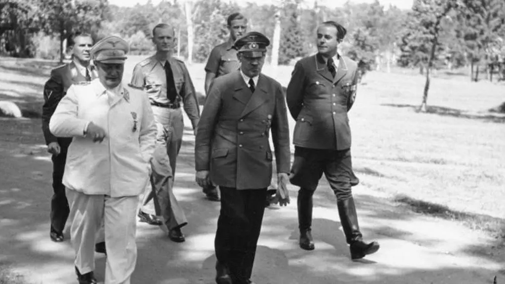 Goering i Hitler w 1943 roku