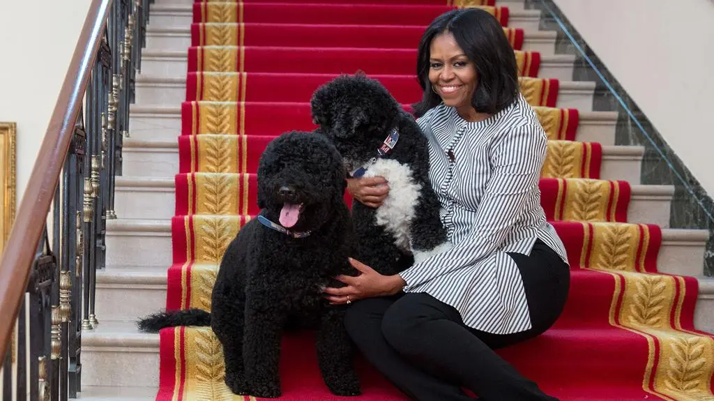 Michelle Obama na ostatnim spacerze po Białym Domu