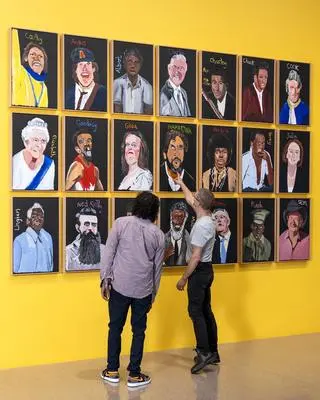 Vincent Namatjira - "Australia in colour", wystawa w National Gallery of Australia