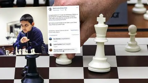 Ma 12 lat i właśnie został szachowym arcymistrzem. Najmłodszym w historii