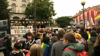 I Marsz Równości w Bielsku-Białej