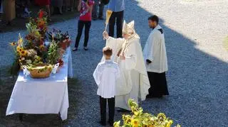 Podczas mszy mają być święcone ziarna zbóż (zdjęcie z 8.09.2016) 