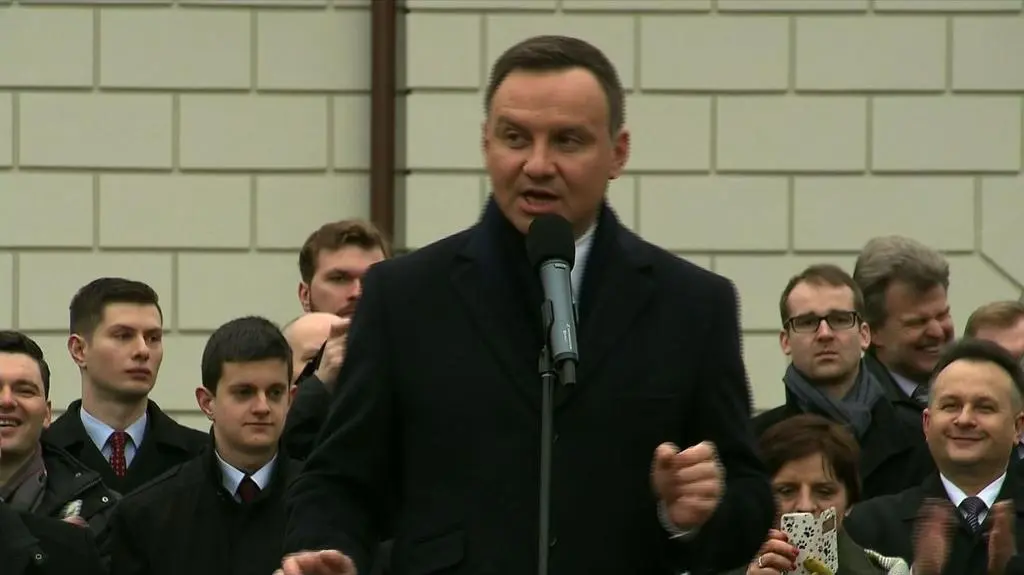 Prezydent Duda w Otwocku 
