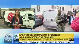 Student chemii przyznał się do podłożenia bomby w autobusie. Grozi mu dożywocie