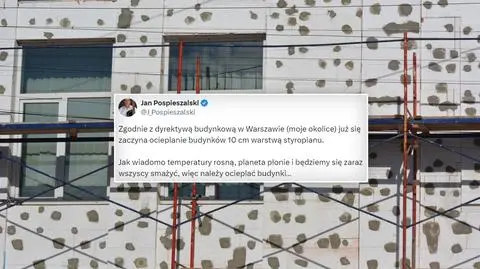 "Temperatury rosną, planeta płonie". Po co jednak ocieplać budynki