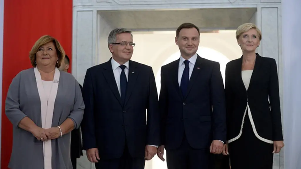 Duda pożegnał Komorowskiego