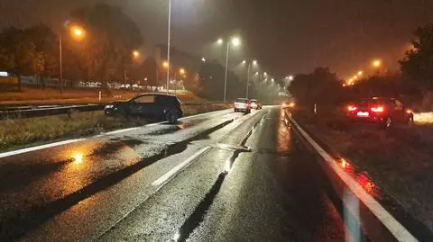Wypadek na drodze krajowej 92 w Poznaniu