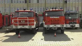 Wozy strażackie z wyposażeniem dla Ukrainy